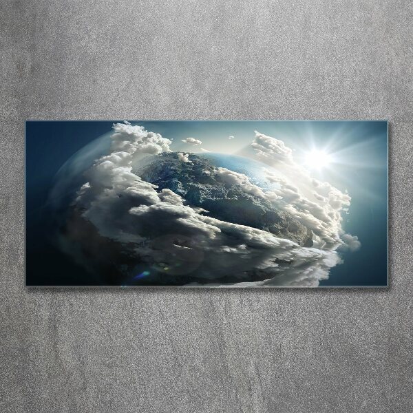 Acrylic wall picture Planet Earth