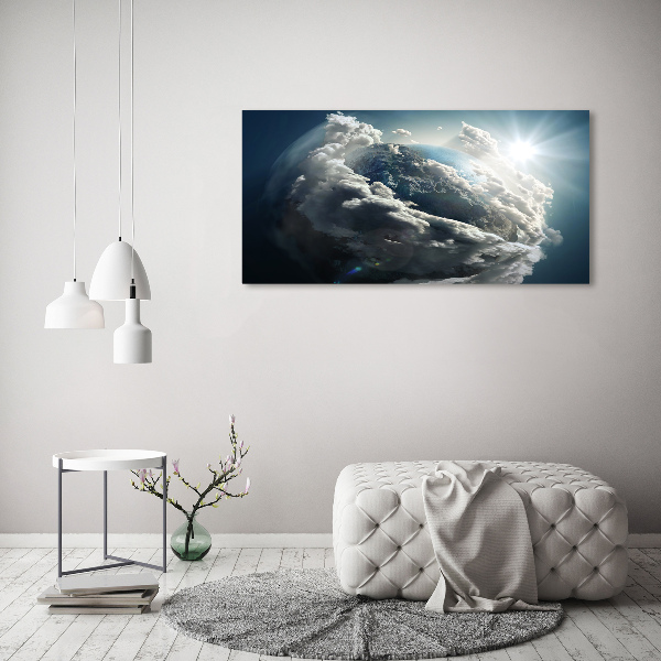 Acrylic wall picture Planet Earth