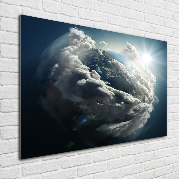 Acrylic wall picture Planet Earth