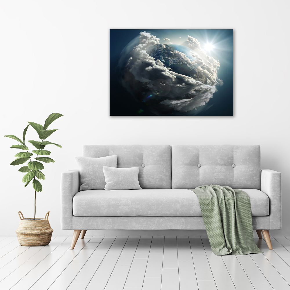 Acrylic wall picture Planet Earth