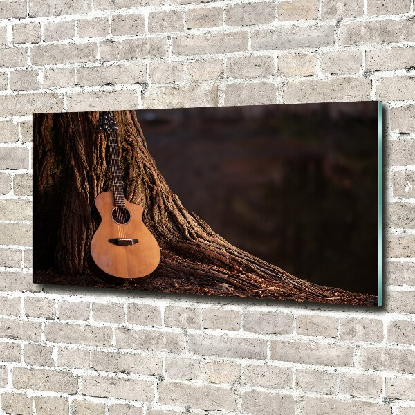 Print on acrylic Acoustic guitar