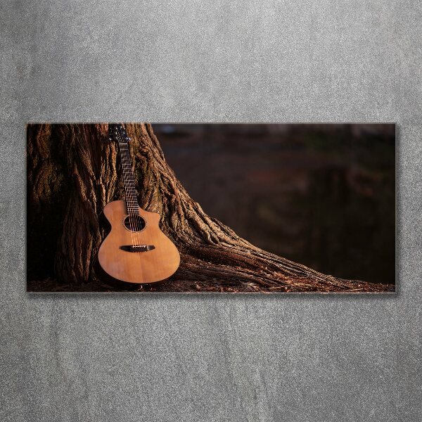 Print on acrylic Acoustic guitar