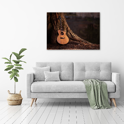 Print on acrylic Acoustic guitar