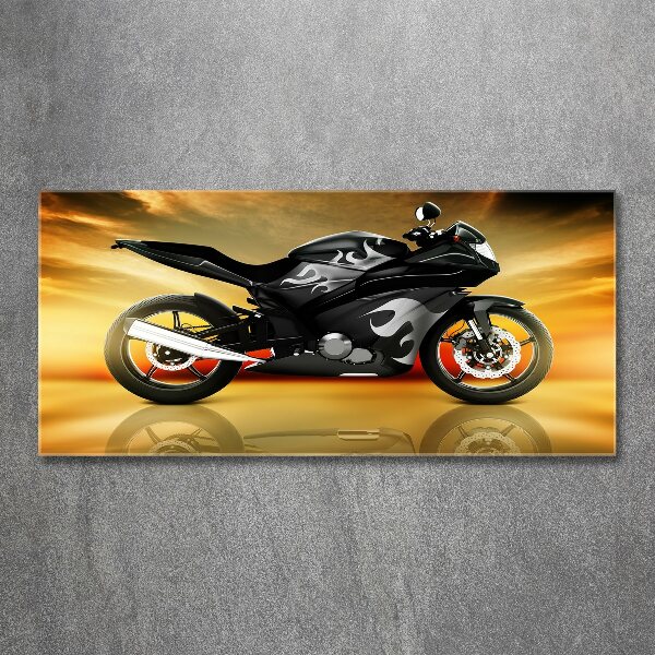 Wall art acrylic Motorbike