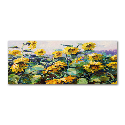 Print on acrylic Sunflowers