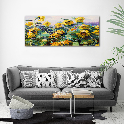 Print on acrylic Sunflowers