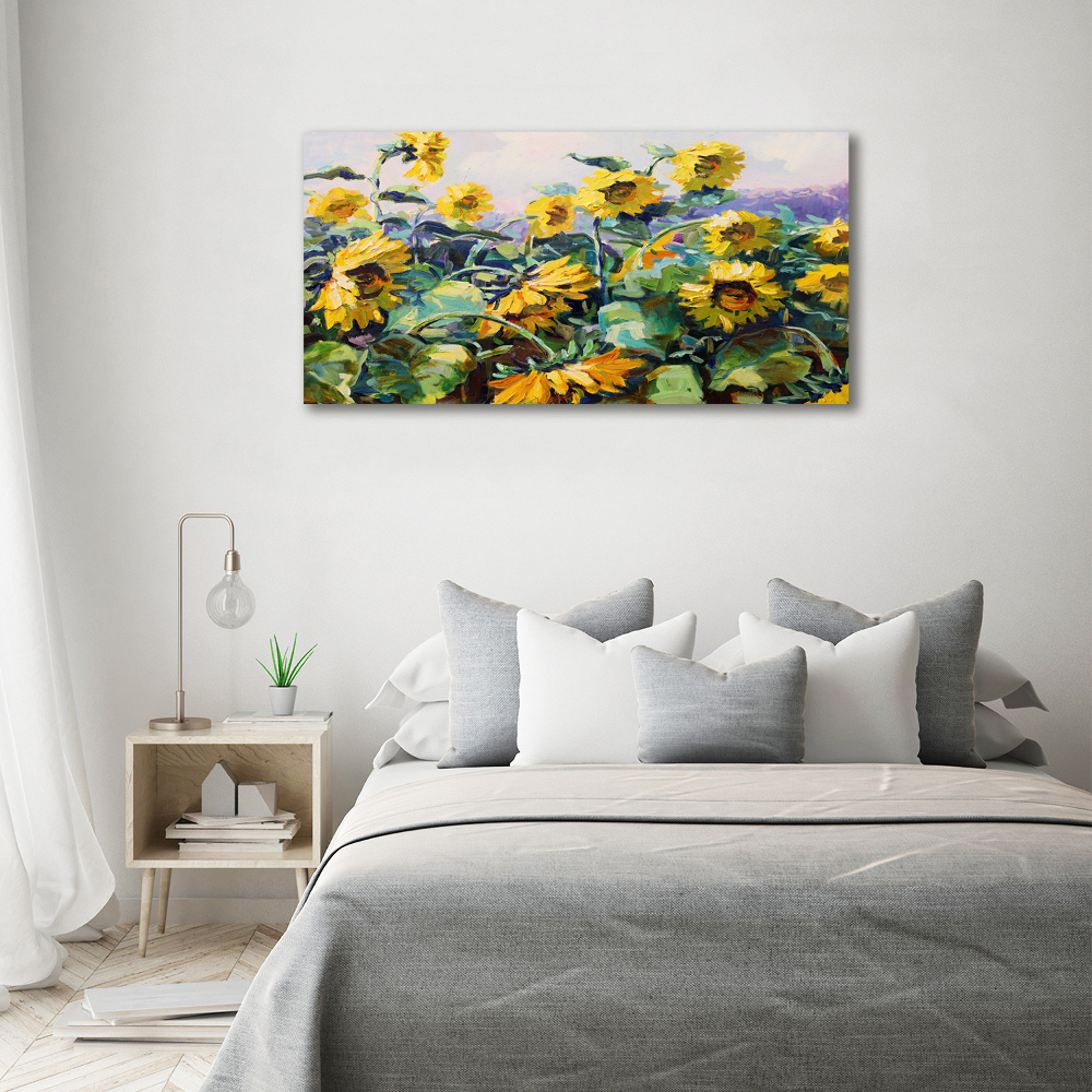 Print on acrylic Sunflowers