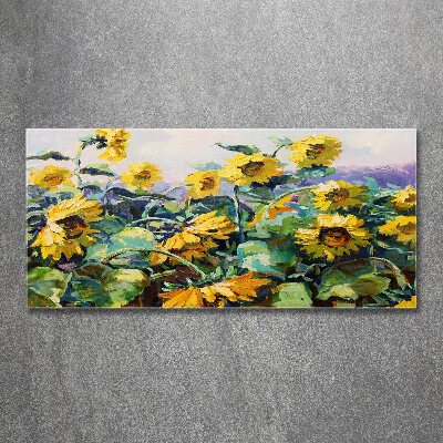 Print on acrylic Sunflowers