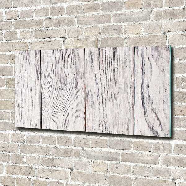 Print on acrylic Wooden wall