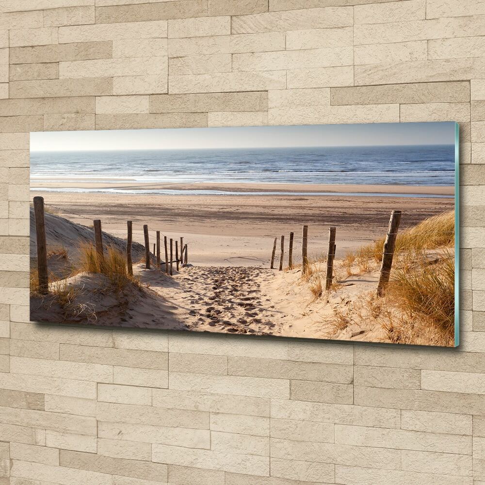 Wall art acrylic Coastal dunes