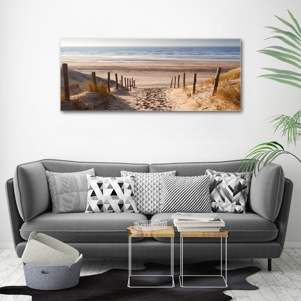 Wall art acrylic Coastal dunes