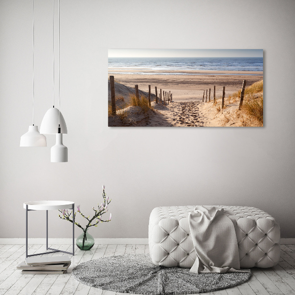 Wall art acrylic Coastal dunes