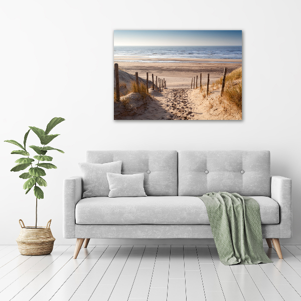 Wall art acrylic Coastal dunes