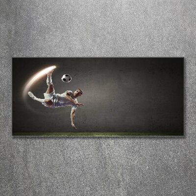 Print on acrylic Footballer