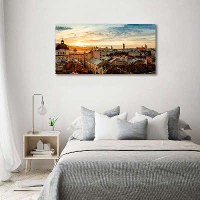 Print on acrylic Sunrise of Lviv