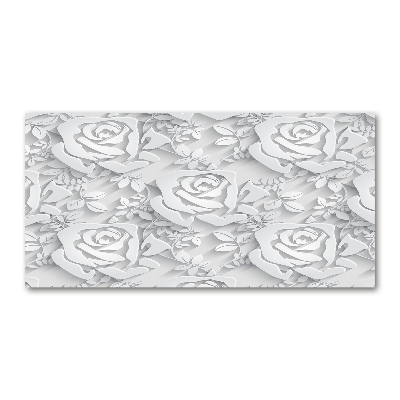 Wall art acrylic Pattern roses