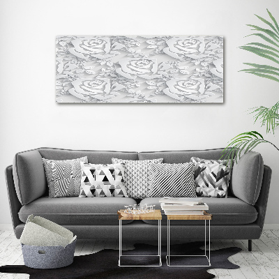 Wall art acrylic Pattern roses