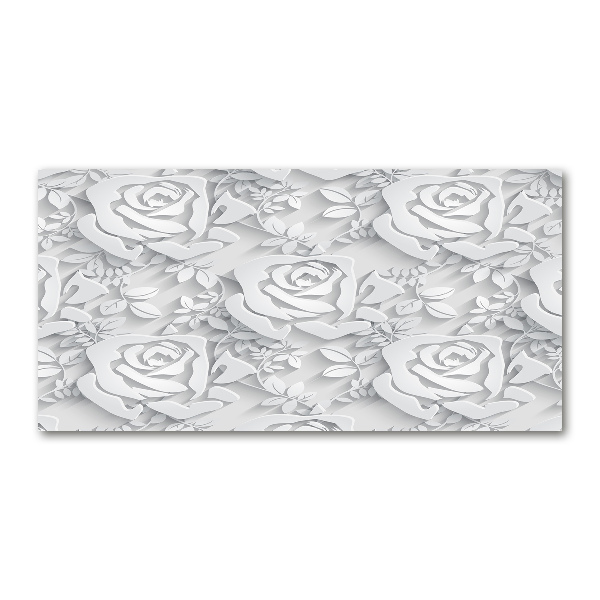 Wall art acrylic Pattern roses