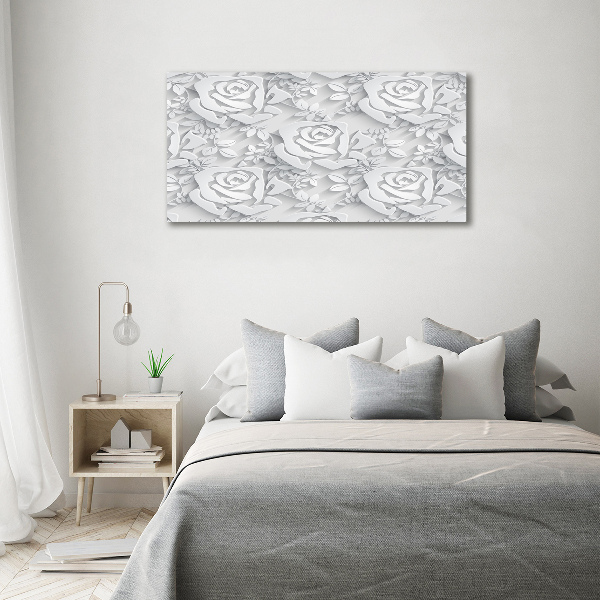 Wall art acrylic Pattern roses