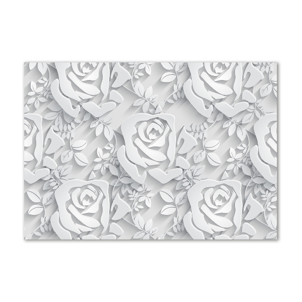 Wall art acrylic Pattern roses