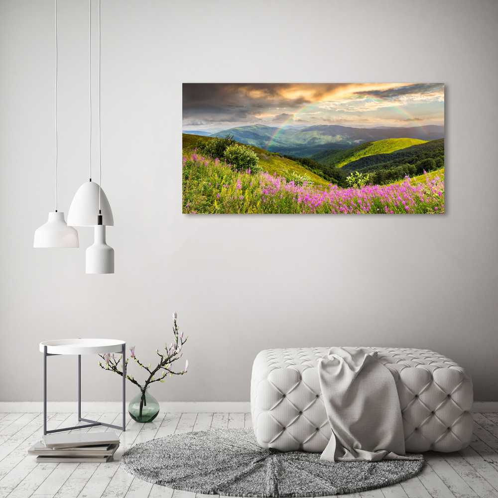 Wall art acrylic Mountain landscape