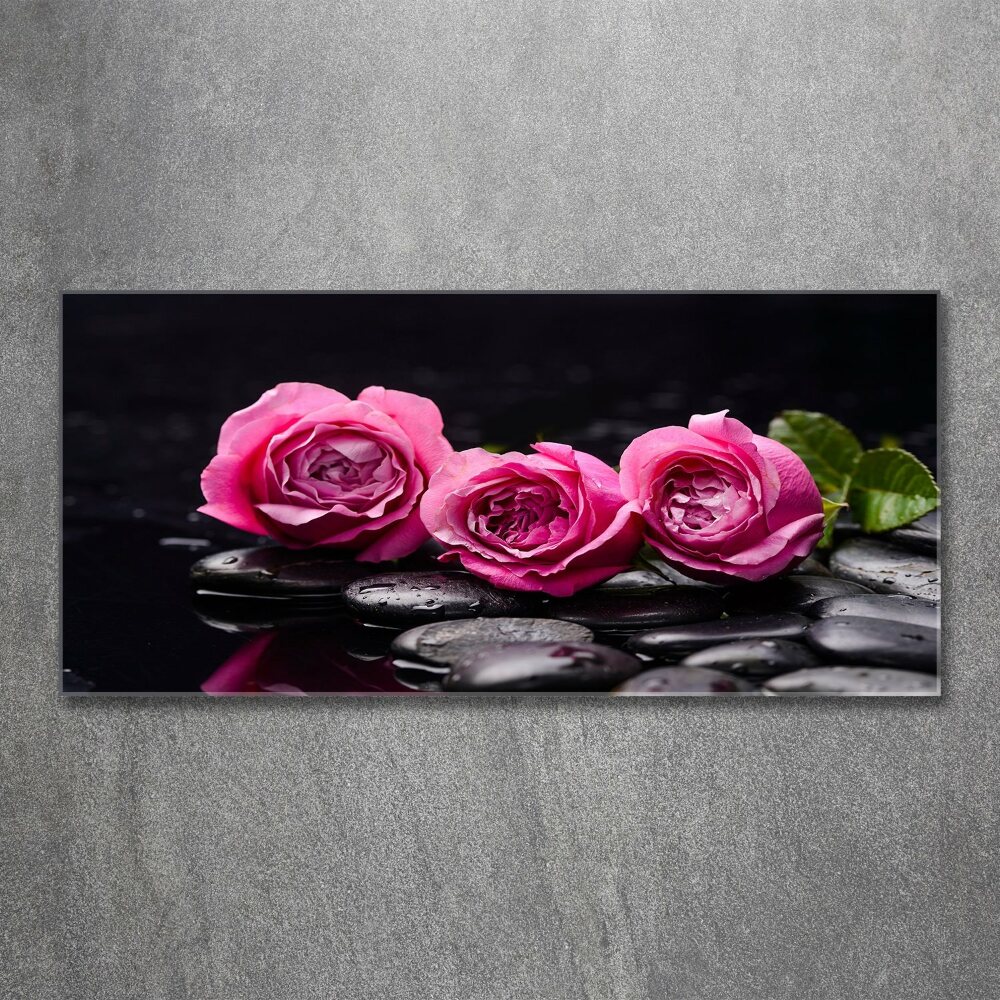 Print on acrylic Pink roses