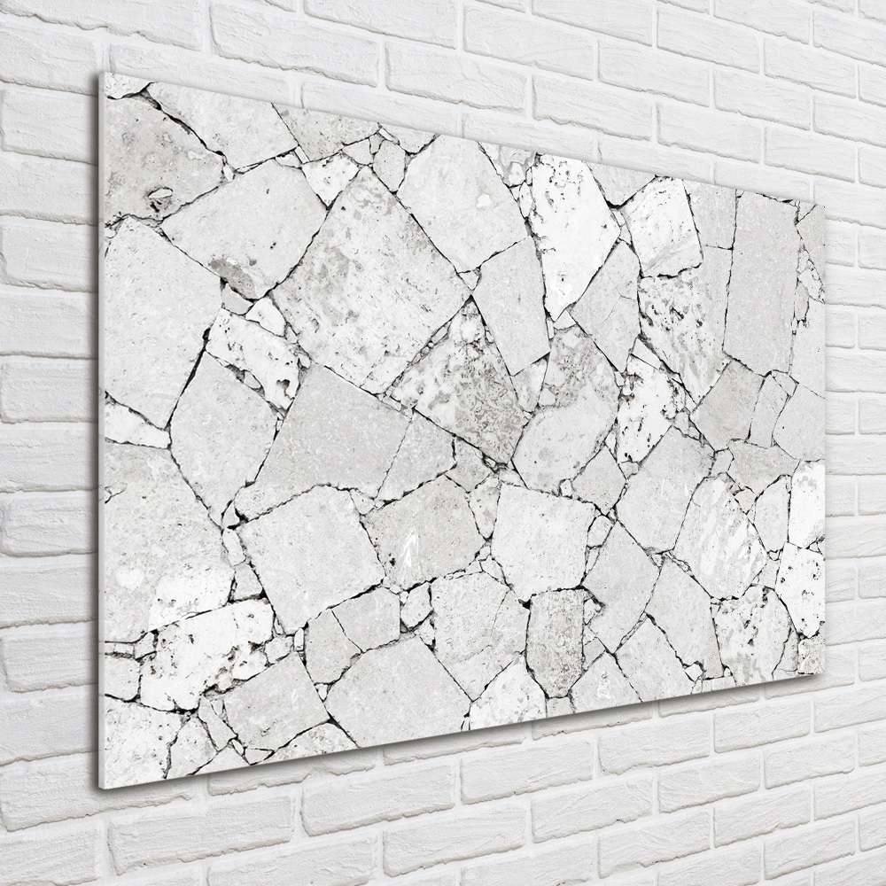 Wall art acrylic Stone wall