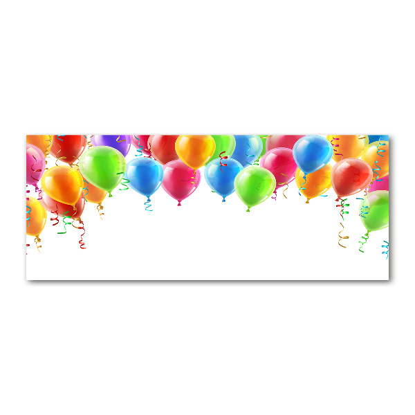 Acrylic print Colorful balloons