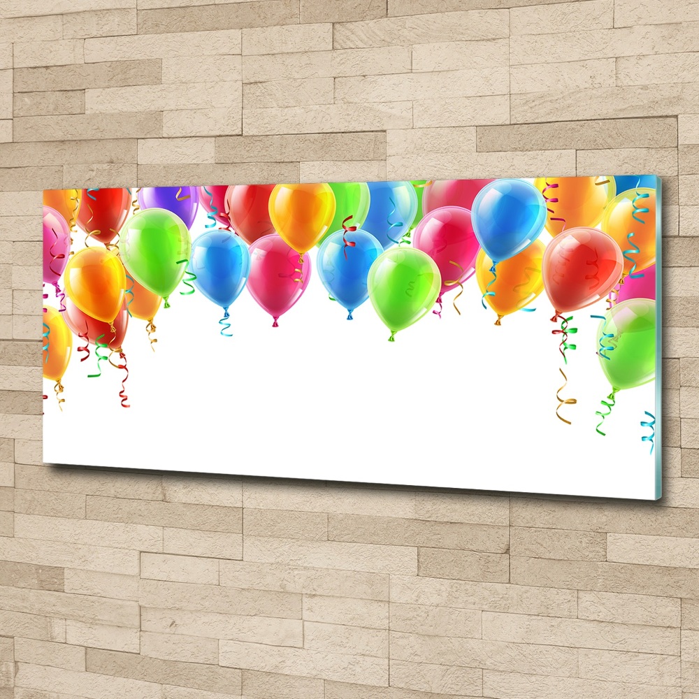 Acrylic print Colorful balloons