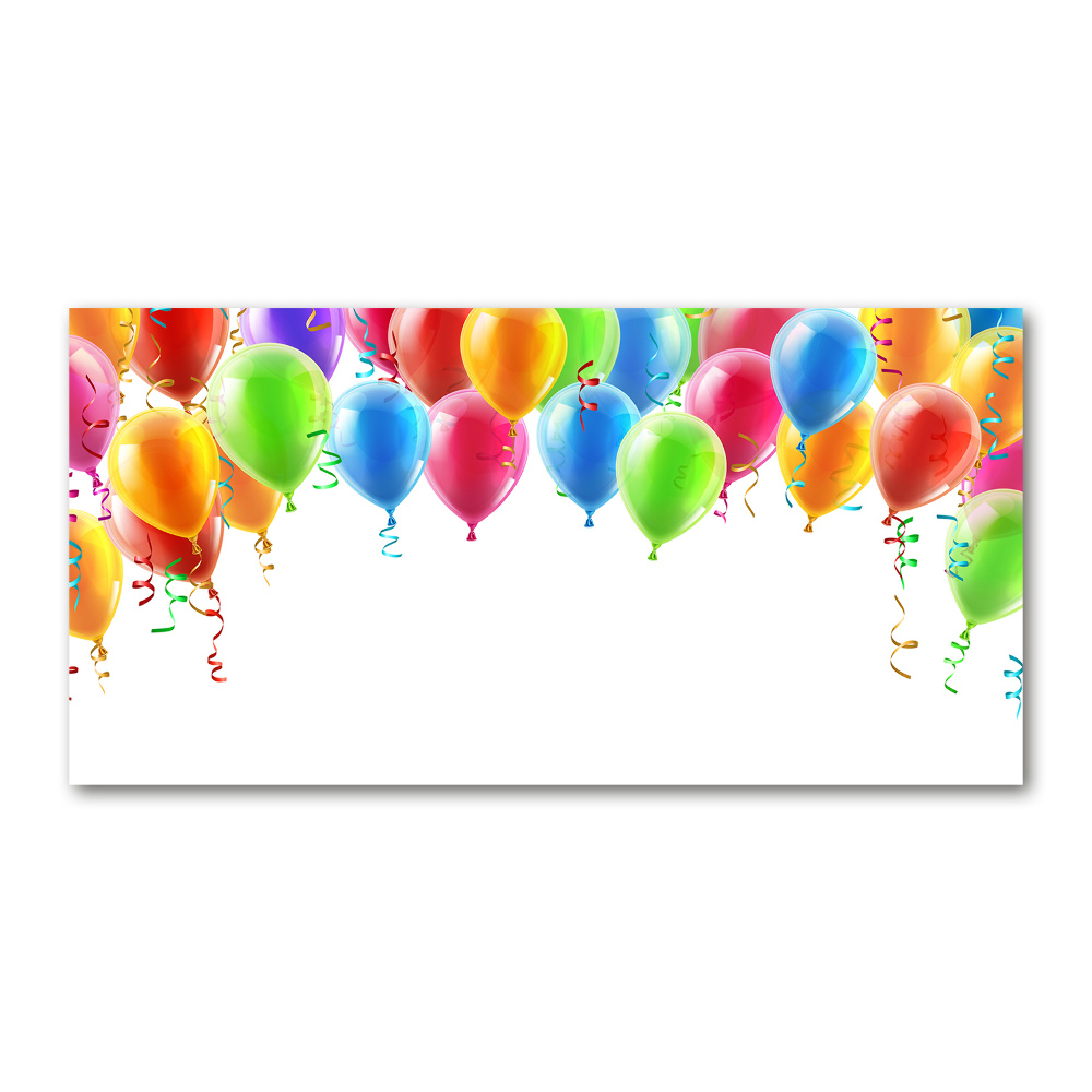 Acrylic print Colorful balloons