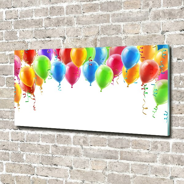 Acrylic print Colorful balloons