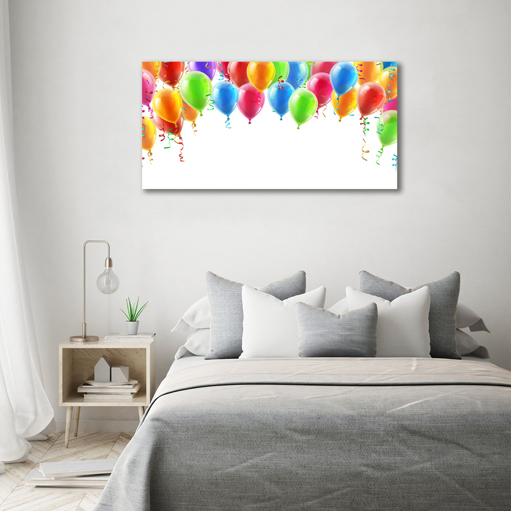 Acrylic print Colorful balloons