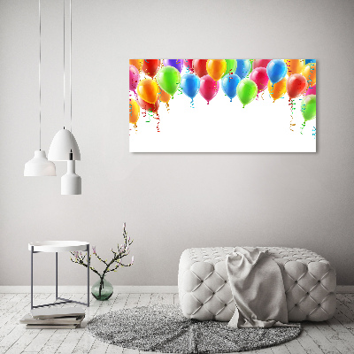 Acrylic print Colorful balloons