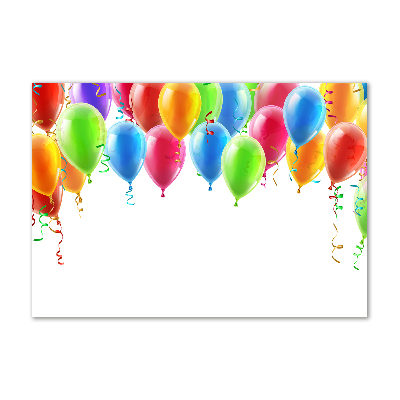 Acrylic print Colorful balloons