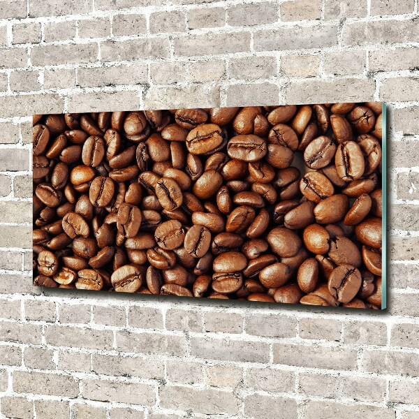 Acrylic print Coffee beans