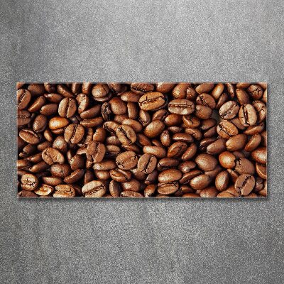 Acrylic print Coffee beans