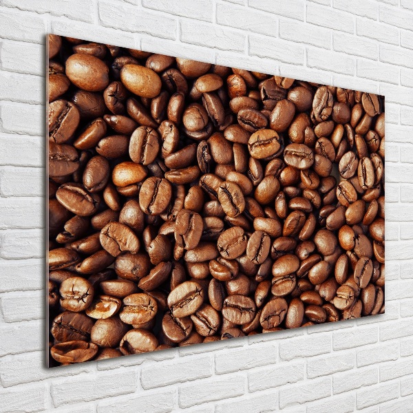 Acrylic print Coffee beans