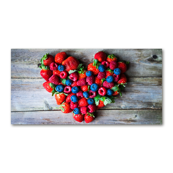 Wall art acrylic Fruit heart