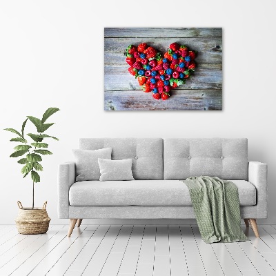 Wall art acrylic Fruit heart