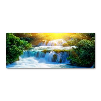 Print on acrylic KRKA waterfall