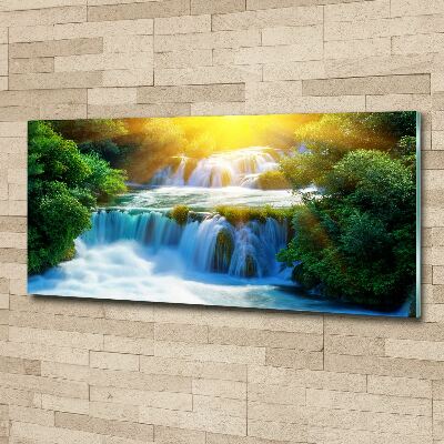 Print on acrylic KRKA waterfall