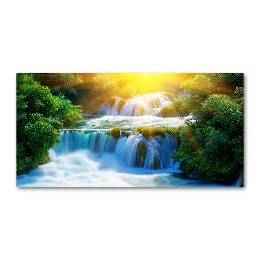 Print on acrylic KRKA waterfall