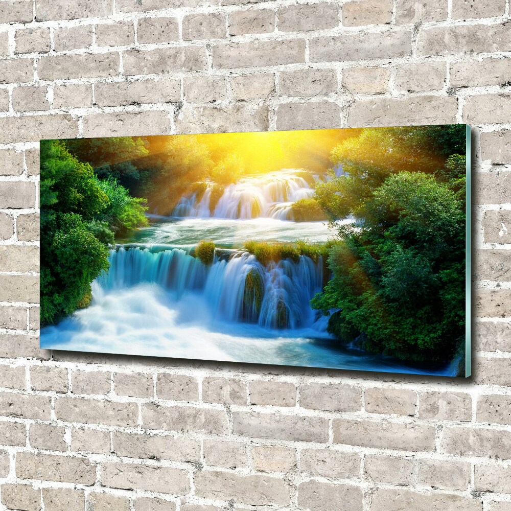 Print on acrylic KRKA waterfall