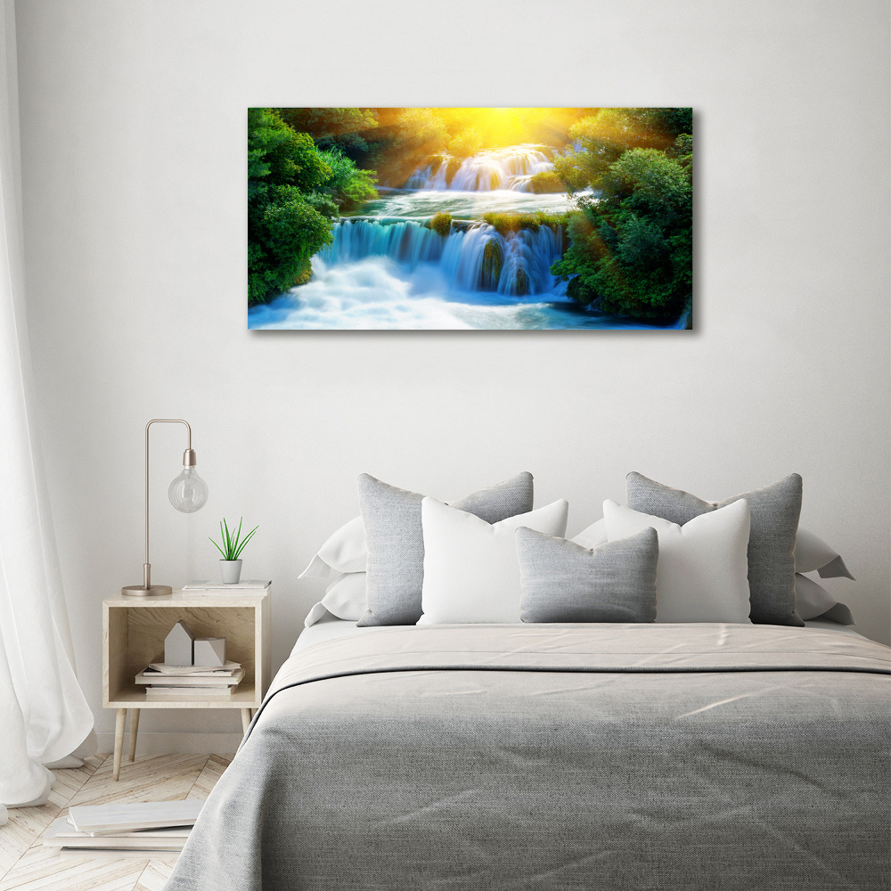 Print on acrylic KRKA waterfall