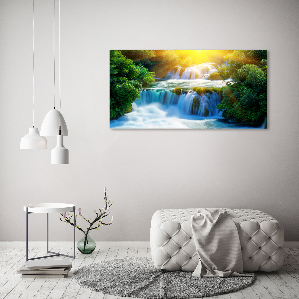 Print on acrylic KRKA waterfall