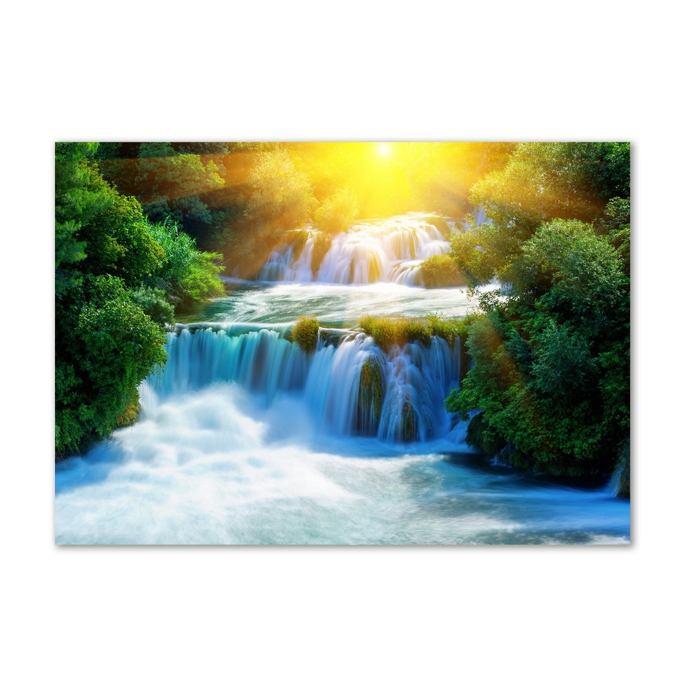 Print on acrylic KRKA waterfall