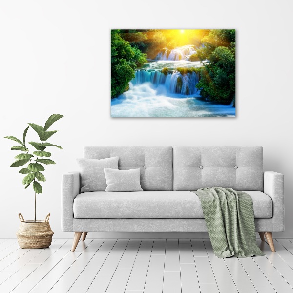 Print on acrylic KRKA waterfall