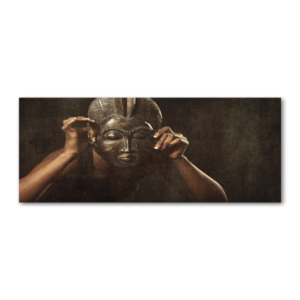 Acrylic print African mask