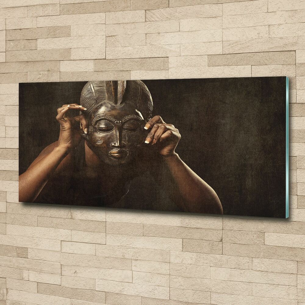 Acrylic print African mask