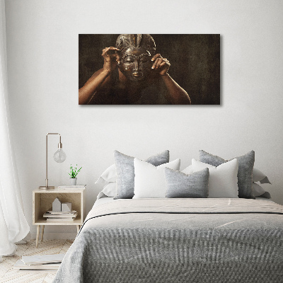 Acrylic print African mask